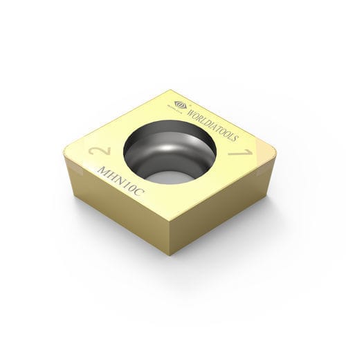 Drehwendeschneidplatte - CCGW 09T302 - Beijing Worldia Diamond Tools Co., Ltd - PCBN / für gehärteten Stähl / beschichtet