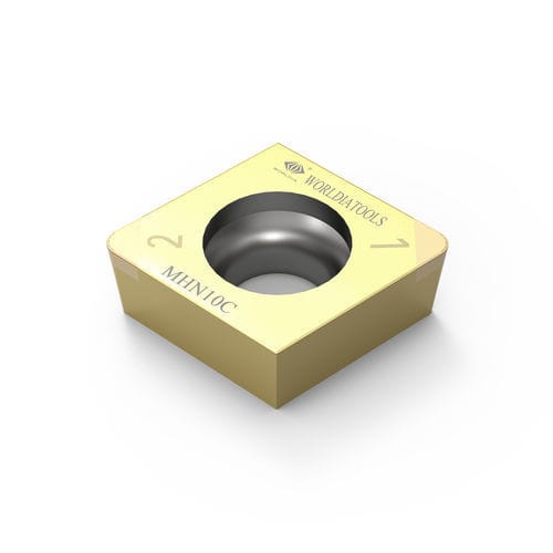 Drehwendeschneidplatte - CCGW 09T304 - Beijing Worldia Diamond Tools Co., Ltd - PCBN / für gehärteten Stähl / beschichtet