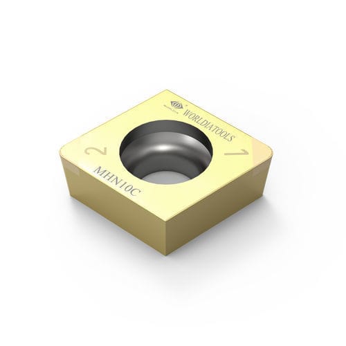 Drehwendeschneidplatte - CCGW 09T308 - Beijing Worldia Diamond Tools Co., Ltd - CBN / für gehärteten Stähl / beschichtet