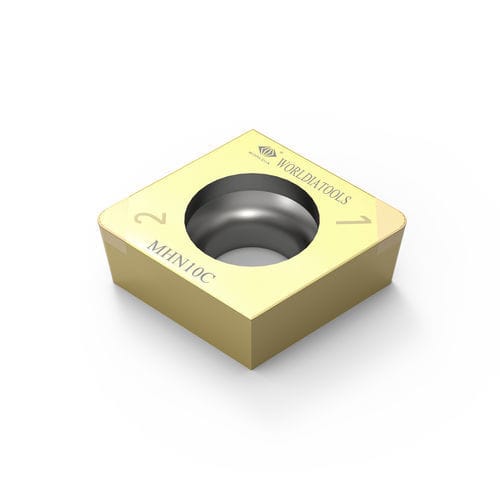 Drehwendeschneidplatte - CCGW 09T312 - Beijing Worldia Diamond Tools Co., Ltd - CBN / für gehärteten Stähl / beschichtet