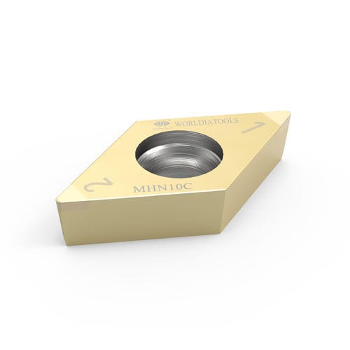 CBN-Wendeschneidplatte - DCGW 070204 - Beijing Worldia Diamond Tools Co., Ltd - für gehärteten Stähl