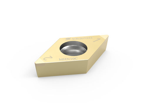 Drehwendeschneidplatte - DCGW 11T302 - Beijing Worldia Diamond Tools Co., Ltd - CBN / für gehärteten Stähl / beschichtet
