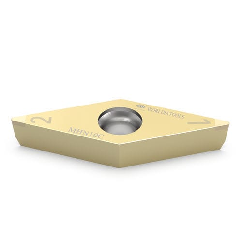 Drehwendeschneidplatte - VCGW 110304 - Beijing Worldia Diamond Tools Co., Ltd - CBN / für gehärteten Stähl / beschichtet