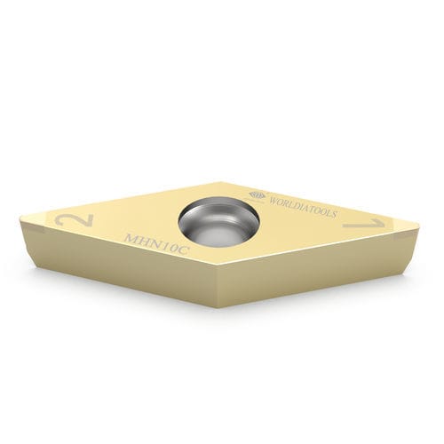 Drehwendeschneidplatte - VCGW 160408 - Beijing Worldia Diamond Tools Co., Ltd - CBN / für gehärteten Stähl / beschichtet