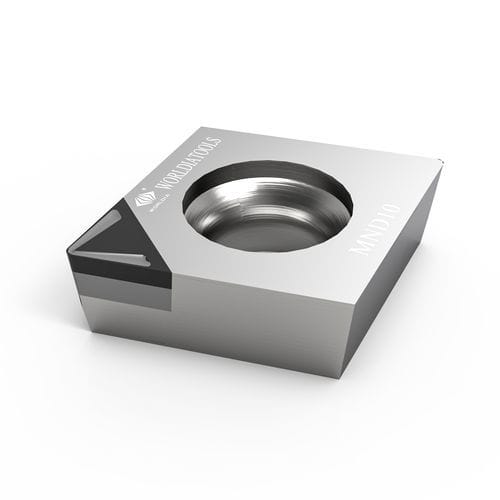 Drehwendeschneidplatte - C-CCGW 060202 - Beijing Worldia Diamond Tools Co., Ltd - PKD / für NE-Werkstoffe / mit Spanbrecher
