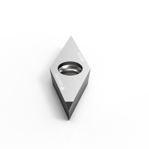 Drehwendeschneidplatte - VCGW 160408 - Beijing Worldia Diamond Tools Co., Ltd - PKD / für NE-Werkstoffe
