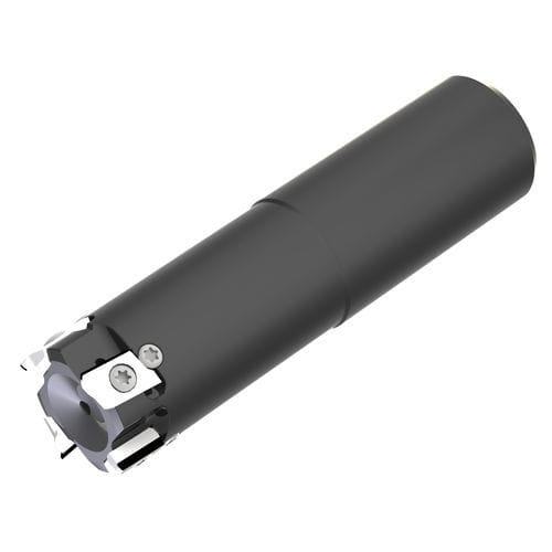 Fräser mit austauschbaren Wendeschneidplatten - FMP025CS25-BE12-04 - Beijing Worldia Diamond Tools Co., Ltd - Plan / PKD / für Aluminium