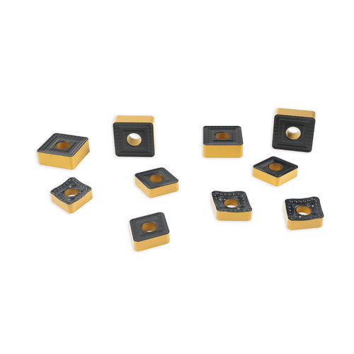 Negative Wendeplatte - WT8010 - Beijing Worldia Diamond Tools Co., Ltd - Hartmetall / für Stahl / Hochgeschwindigkeit