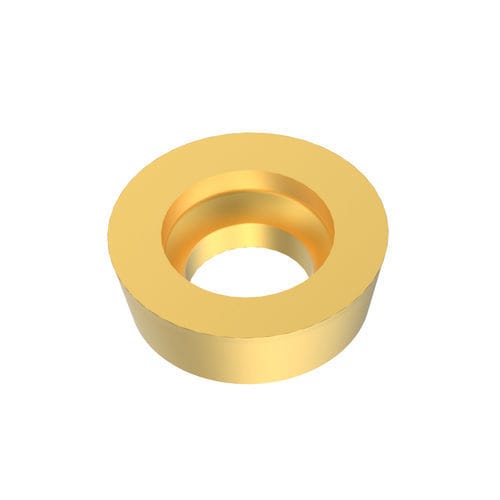 Hartmetall-Wendeschneidplatte - RPMW - Beijing Worldia Diamond Tools Co., Ltd - für Gusseisen / für gehärteten Stahl / für Edelstahl