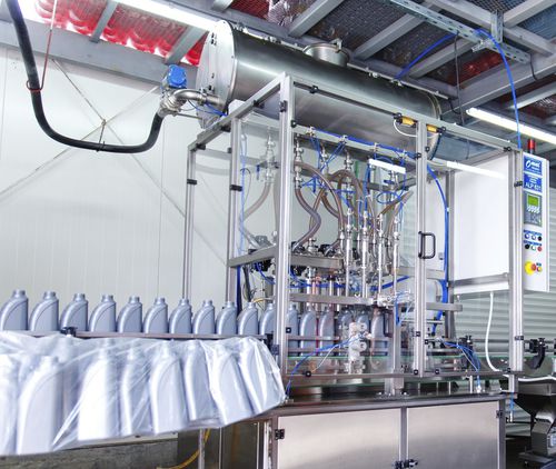 Automatische Füllanlage - Omniprojekt doo, Vrnjačka Banja, Srbija - für Flaschen / für Gläser / Wasser