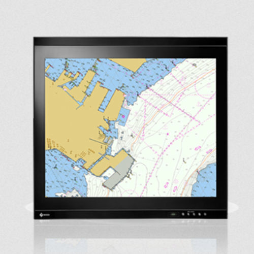 Monitor / kapazitive Projektionstechnologie - FDS1904T - EIZO NANAO - mit LED-Rückbeleuchtung / für Seewasseranwendungen / Kühlung