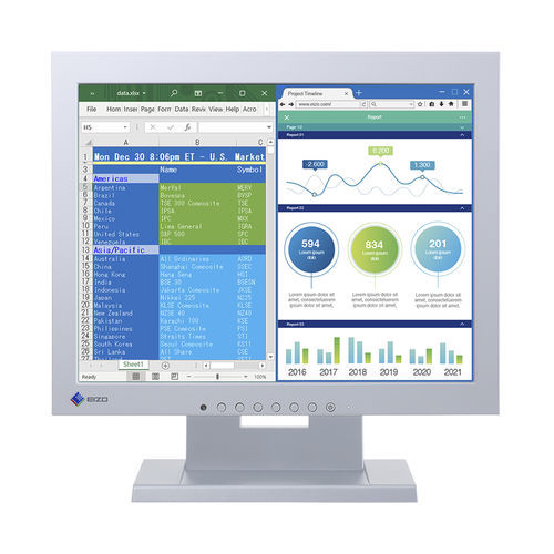 LCD-Monitor - S1504 series - EIZO NANAO - mit LED-Rückbeleuchtung / digital / 15"