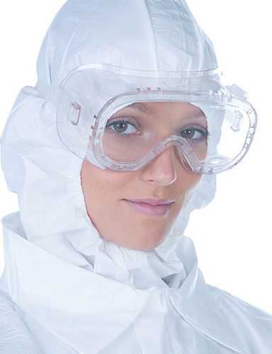 Vollsicht-Schutzbrille / ballistische - BCGS1  - BioClean - Polycarbonat / PVC / beschlagfrei