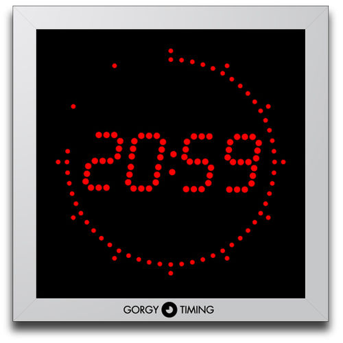 Digitaluhr - LEDI® 5.60 - GORGY TIMING - LED / für den Innenraum / Synchron