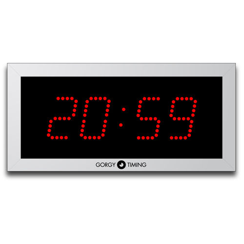 Digitaluhr - LEDI® 7 - GORGY TIMING - LED / für den Innenraum / Synchron
