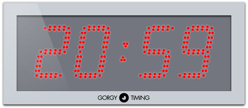 Digitaluhr - LEDI® 12 - GORGY TIMING - LED / Synchron / wandmontiert