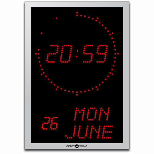 Digitaluhr - LEDICA® ALPHA 7.60.M.S - GORGY TIMING - LED / für den Innenraum / Synchron