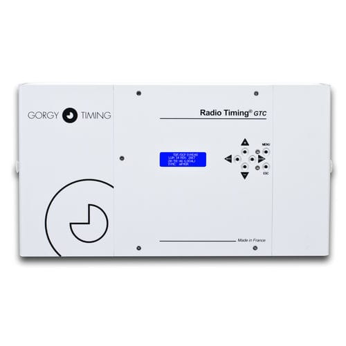 Hauptuhr - RADIO TIMING® GTC - GORGY TIMING - GPS / LCD / Funkfunktion DCF77