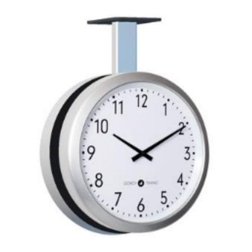 Doppelseitige Uhr - HANDI®300 double face - GORGY TIMING - Analog / für den Innenraum / NTP