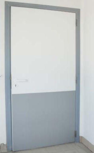 Edelstahltor - DAGARD - Aluminium / PVC / für den Innenbereich