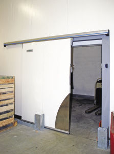 Schiebetür - DAGARD - Edelstahl / Aluminium / für den Innenbereich