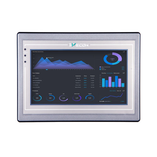 HMI mit Touchscreen - PI3070i-A  - Wecon Technology Co.Ltd - einbaufähig / 800 x 480 / mit LED-Rückbeleuchtung