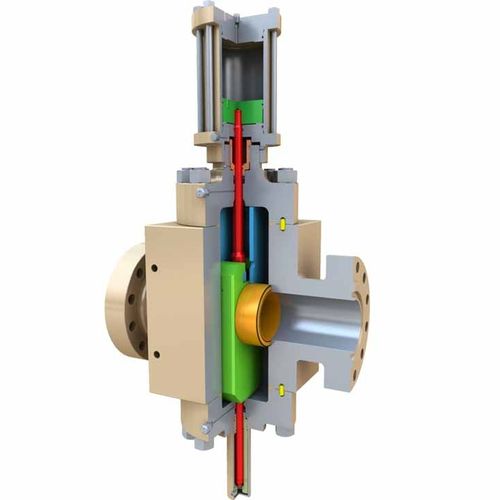Segmentschütz - FLS-DA2 - CAMERON - hydraulisch gesteuert / Steuerung / Druckregel