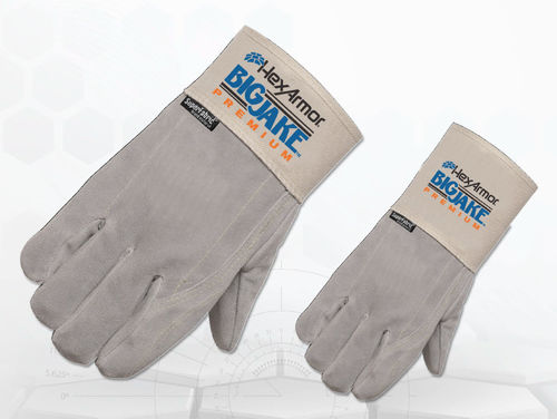 Handschuh für Materialumschlag - BigJake® Premium 5040-5041 - HexArmor - Schnittschutz / Leder