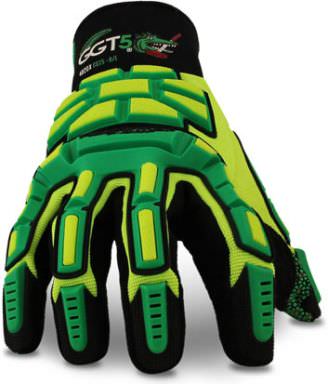 Handschuh für Materialumschlag - GGT5® Gator Grip 4020X - HexArmor - schwingungsdämpfend / ölbeständig / Nylon
