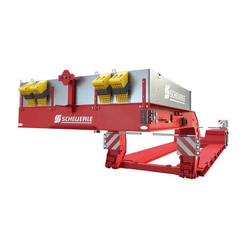 Baumaschinentransporter-Sattelauflieger - EuroCompact FL series - SCHEUERLE Fahrzeugfabrik GmbH - Baustellen / angehängt / kompakt