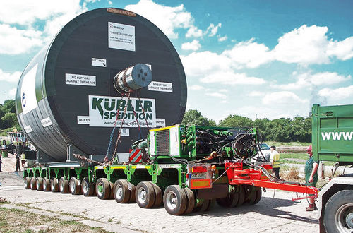 Selbstfahrender Wagen / mehr als 6 Achsen - InterCombi  - SCHEUERLE Fahrzeugfabrik GmbH - für schwere Lasten / modular