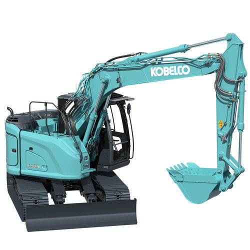 Mittelgroßer Bagger - SK140SRLC-7 - Kobelco Cranes Co., Ltd. - auf Raupen / Diesel / für Baustellen