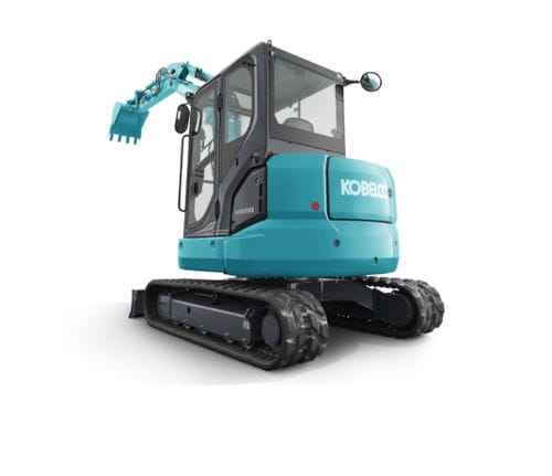Minibagger - SK50SRX-7E - Kobelco Cranes Co., Ltd. - mittelgroß / auf Raupen / Diesel