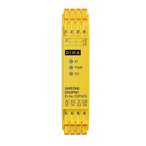 Phasenüberwachungs-Relais - SAFEONE DN3PW1 - DINA Elektronik GmbH - AC / kompakt / elektronisch