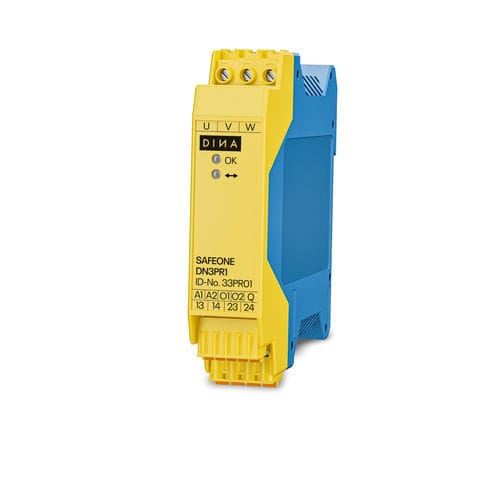 Drehrichtungs-Sicherheitsmonitor - SAFEONE DN3PR1 - DINA Elektronik GmbH