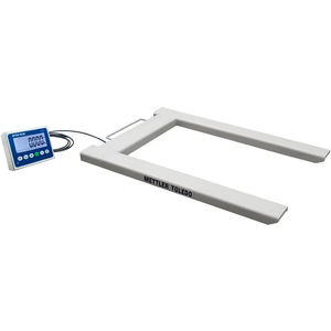 Edelstahl-Palettenwaage - BSA236-1500 - METTLER TOLEDO - mit separatem Anzeiger / mobil