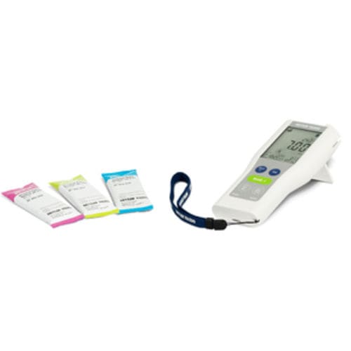Tragbares pH-Messgerät - FiveGo Series - METTLER TOLEDO - Labor / wasserdicht / mit LCD-Display