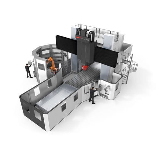 CNC-Bearbeitungszentrum / 6-Achs - Droop+Rein TFS NEO - Starrag - vertikal / Drehtisch / HSK A-63