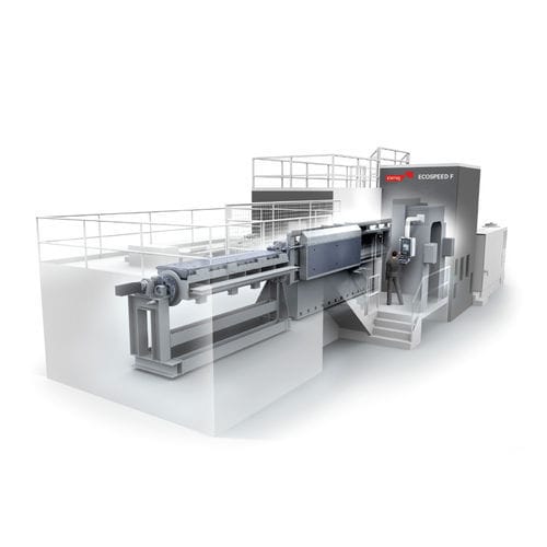 CNC-Bearbeitungszentrum / 5-Achs - Ecospeed F - Starrag - horizontal / HSK A-63 / 80 Werkzeuge