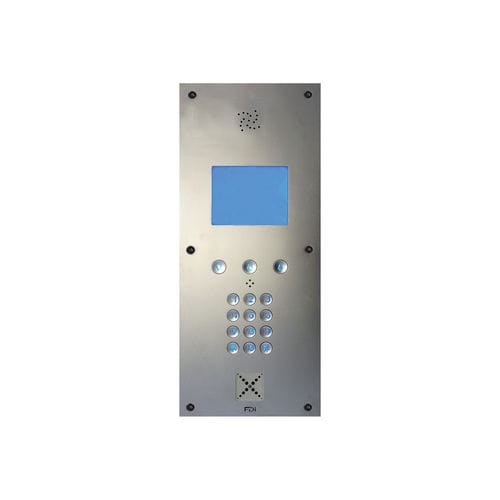 Unterputz-Sprechanlage - FD-601-076 - FDI MATELEC - analog / Edelstahl