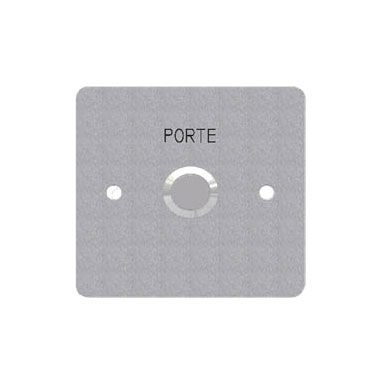 Edelstahl-Drucktaster - FD-500-250 - FDI MATELEC - LED-beleuchtet / zur Detektion von geöffneten Türen