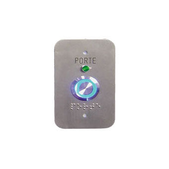 Edelstahl-Drucktaster - FD-500-258 - FDI MATELEC - LED-beleuchtet / zur Detektion von geöffneten Türen