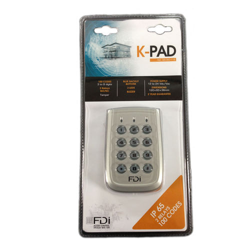Nummernblock / 12 Tasten - GB-060-118 - FDI MATELEC - wandmontiert / Metall / Polycarbonat