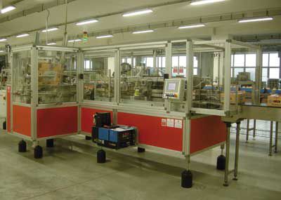 Verpackungsanlage für die Lebensmittelindustrie - ClientRIGHETTI - FMT - für Lebensmittel / automatisch
