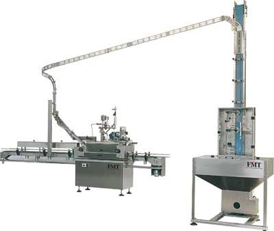 Vertikaler Beschicker - AV600 - FMT - für Gefäßverschlüsse / für Stopfen / automatisch