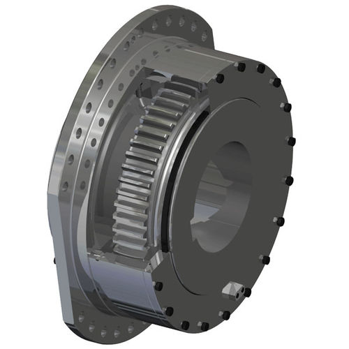 Zahnkupplung - GJB1-19 - ZHENJIANG SUODA COUPLING CO.,LTD. - Tonnen / für Hebezeug / Flansch