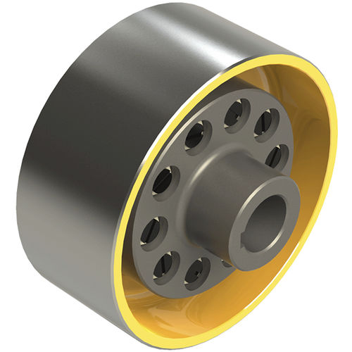 Bolzenkupplung - TLL1-9 - ZHENJIANG SUODA COUPLING CO.,LTD. - mit elastischem Stutzen / Flansch