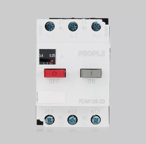 Luft-Schutzschalter - RDM108 series - PEOPLE ELE. APPLIANCE GROUP CO., LTD. - Überlast / Kurzschluss / Motorschutz