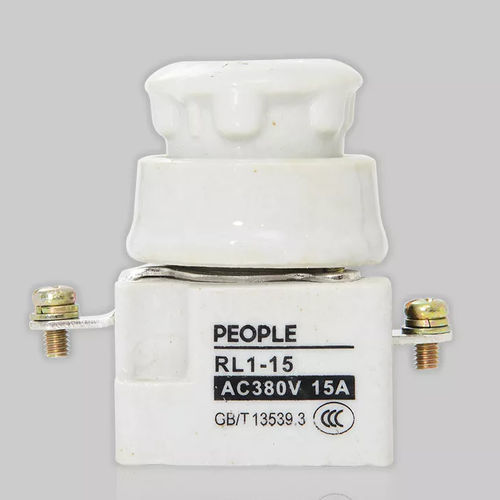 Zylindrische Sicherung - RL1  - PEOPLE ELE. APPLIANCE GROUP CO., LTD. - Kurzschlussschutz / Keramik