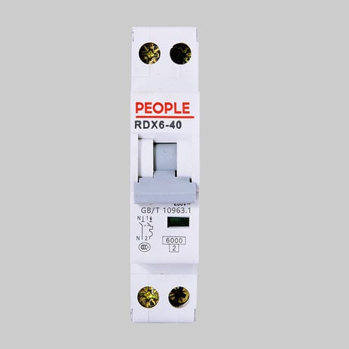 Thermisch-magnetischer Schutzschalter - RDX6-40  - PEOPLE ELE. APPLIANCE GROUP CO., LTD. - für Überspannungsschutz / AC / dreiphasig